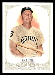 Tarjeta de béisbol Topps Allen & Ginter Al Kaline #54 2012 de los Tigres de Detroit - Imagen 1 de 2