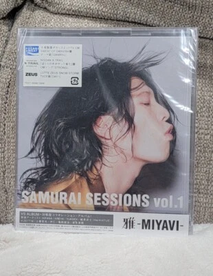 NEW/SEALED Miyavi Samurai Sessions Volume Vol. 1 CD 2012 TOCT-29086 Foto 1 de 4