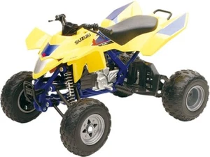 NIB NEW-RAY SUZUKI LTR450 QUADRACER SPORT ATV YELLOW 1:12 DIECAST MODEL TOY - Picture 1 of 2