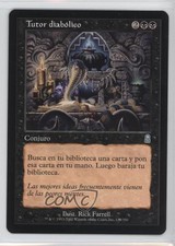 2001 Magic: The Gathering - Odyssey Spanish Diabolic Tutor #129 0b5