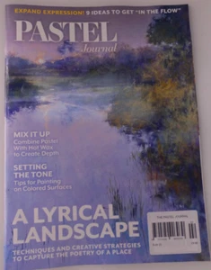 Pastel Journal magazine Summer 2025 A lyrical landscape +Combine pastel &hot wax - Picture 1 of 1