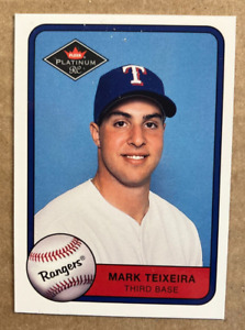 2001 FLEER PLATINUM MARK TEIXEIRA RC (# 561) MINT  Yankees/409 HR