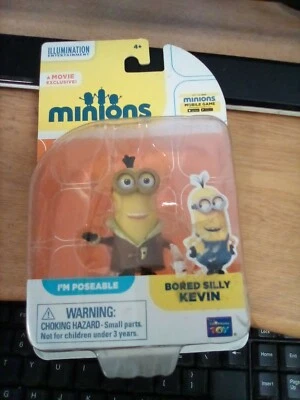 Minions: The Movie, *Bored Silly Kevin*, figura de 2"" - THINKWAY TOYS - NUEVO Foto 1 de 4
