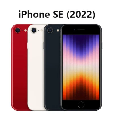 Apple iPhone SE 5G 3rd Gen (2022) 64GB/128GB/256GB Sbloccato fabbrica Smartphone - Immagine 1 di 4