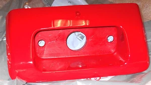 HONDA TRX250 250 RECON RED TOOLBOX DOOR, STORAGE BOX COVER,TAILLIGHT HOLDER - Foto 1 di 1