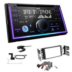 JVC KW-DB95BT Autoradio Bluetooth DAB+ für GM Hummer H3 2005-2013 schwarz - Bild 1 von 6