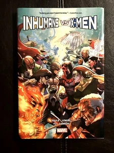 Inhumans vs. X-Men tapa dura 2017 Marvel Comics - Imagen 1 de 3