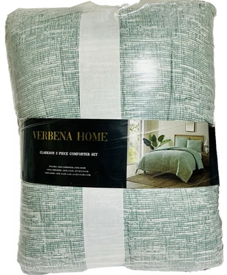 Verbena Home Clarkson 3-piece Comforter Set - King Size - Image 1 of 2