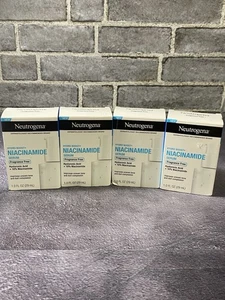 Neutrogena Hydro Boost+ Niacinamide Hydrating Face Serum, 1.0 fl oz Lot Of 4 - Picture 1 of 4