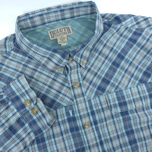 Duluth Trading Armachillo Shirt Mens 3XL Plaid Long Sleeve Button Up Vented - Picture 1 of 7