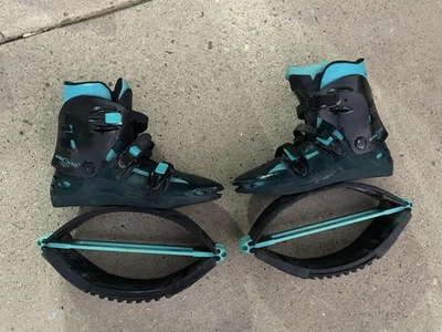 Botas de salto Kangoo Jumps KJ XR3 X-Rebound exercício preto tamanho médio M tamanho 9 - Imagem 1 de 4