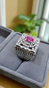 Ruby ring for men and Women high quality natural ruby rings Real Yaqoot ring Man - Picture 1 of 5