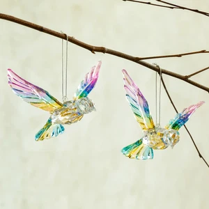 Hummingbird Acrylic Hanging D�cor, 5" - Picture 1 of 4