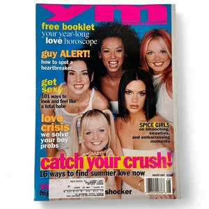 YM Magazine August 1997 Spice Girls Baby Ginger Posh Scary Sporty - Picture 1 of 9