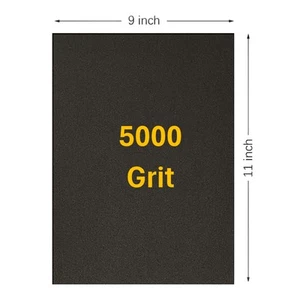 5000 Grit Wet / Dry Sandpaper 9 in. x 11 in. Sheet (50 Sheets) - Picture 1 of 2