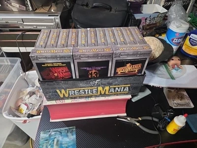 WWF WrestleMania - The Legacy Box Set VHS **MISSING 2 TAPES** - Image 1 of 4