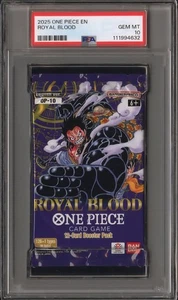 One Piece Royal Blood Booster Pack OP-10 Inglés PSA 10 GEMA COMO NUEVO 💎  - Imagen 1 de 2
