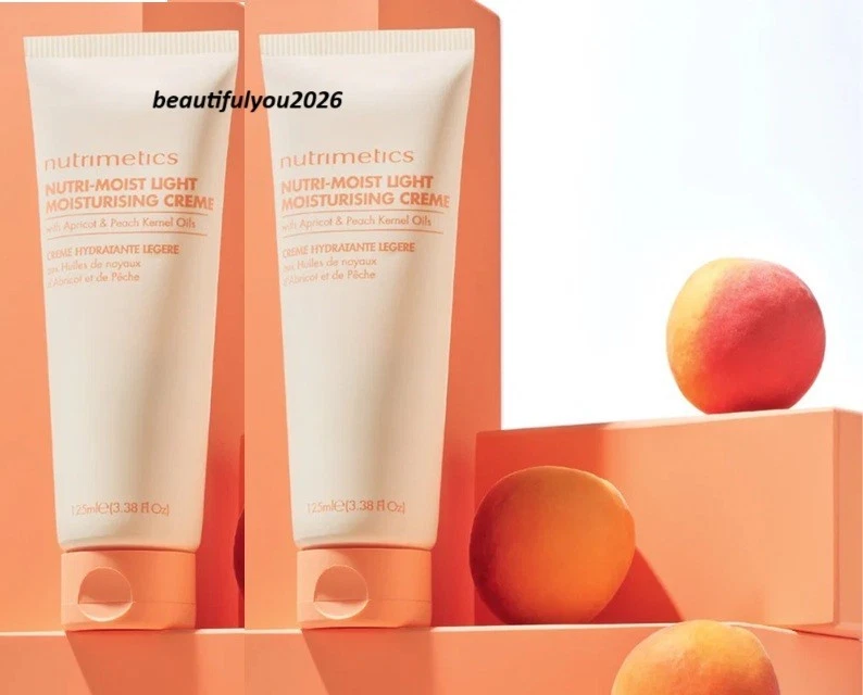 Nutrimetics Nutri Moist Light Moisturising Creme 125ml x 2 rrp $116 Foto 1 de 1