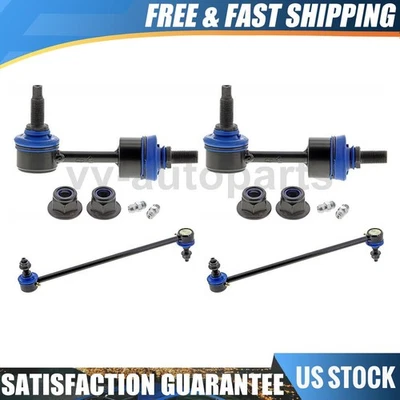 Mevotech Front Rear Stabilizer Bar Link Kit 4PCS For 2016-2019 Kia Sorento - Image 1 of 4