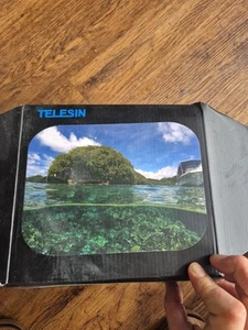 TELESIN Dome Port 6" for GoPro 11/10/9 + Grip | Diving Underwater Case - Picture 1 of 5