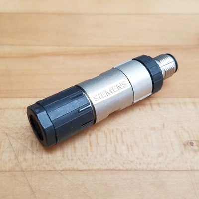 Siemens 6GK1901-0DB20-6AA0 Simatic Net IE FC M12 Plug Pro Connecting Plug - USED - Image 1 of 4