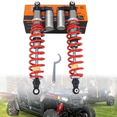 Pair Front Shocks Absorber For Polaris Rzr S 800 2009 2010 2011 2012 2013 2014 - Imagem 1 de 4