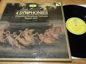 Berwald 4 Symphonies Jarvi DG Germany Digital 415502 2LP boxset - Picture 1 of 1