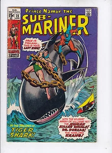 SUB-MARINER #24 VG TO VG+ - Picture 1 of 2