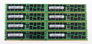 Lot 8 Samsung 8GB PC3L-10600R 1333MHz DDR3 ECC M393B1K70CH0-YH9 Server Memory - Picture 1 of 3