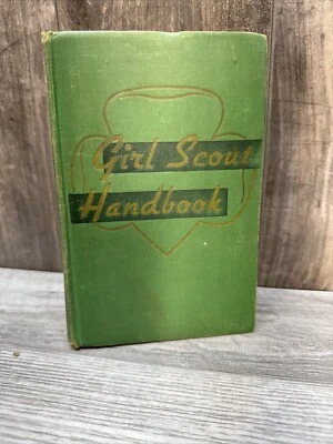 Vintage Girl Scout Handbook Intermediate Program Book Hardcover History 1947 - Image 1 of 4