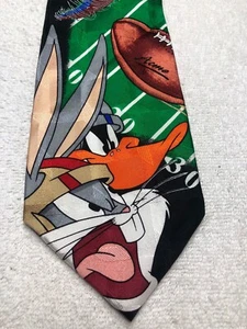 LOONEY TUNES HOMBRE CORBATA BUGS CONEJITO DONALD DUCK 4 X 57 - Imagen 1 de 4