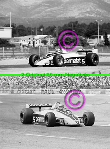2 Racing Original 35mm Negatives F1 Nélson Piquet, Brabham 1980 France Formula 1 - Picture 1 of 3