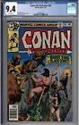Conan the Barbarian #94 CGC 9.4 NM WHITE PAGES