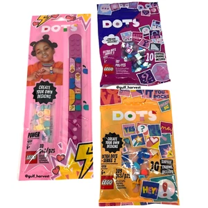 Lego DOTS 41919 Power Bracelet DIY Craft & 41916 + 41921 Extra Dots - NEW/SEALED - Picture 1 of 8
