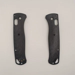 1 Pair 3K Carbon Fiber Handle Scales For Benchmade Bugout 535 Folding Knives - Picture 1 of 8