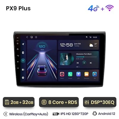 Autoradio Per Fiat Bravo 2007-2012 2G+32GB 8Core 4G+WIFI CarPlay Wireless GPS. - Immagine 1 di 4