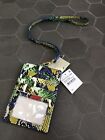 NWT 14TH & UNION Vibrant Credit Card Wristlet One Size Snake Print