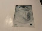 1999 NEVER LET YOU GO Sheet Music by Stephan Jenkins Recorded by Third Eye Blind
