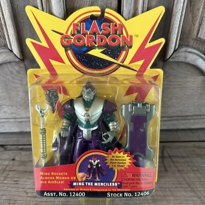 Figura Flash Gordon Ming el Despiadado #12406 Playmates 1996 NUEVO De Colección Foto 1 de 4