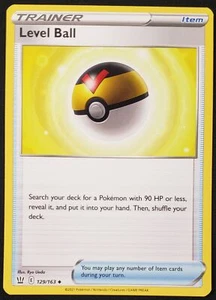 Level Ball Pokémon TCG Sword & Shield - Battle Styles 129/163 Uncommon Near Mint - Picture 1 of 2