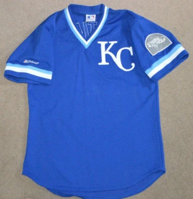 Buck Martinez Kansas City Royals Dream Week Fantasy Camp Game Worn Jersey - Image 1 of 4