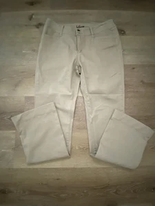 BeBop Originals Womens Khaki Pants - Size Jrs. 11 Slash Pockets Flat Front - Picture 1 of 11