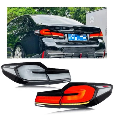 For BMW G30 M5 F90 G38 530 540 5 Series 2017-2020 LED Tail Lights Turn Signal - Image 1 of 4