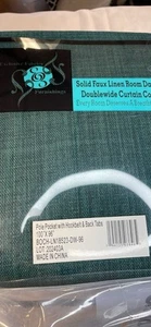 HPD Half Price Drapes Faux Linen Textured Room Darkening Curtains for Bedroom... - Picture 1 of 2