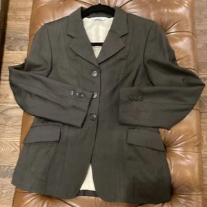 GRAND PRIX Wool Riding Jacket Show Coat Hunter Jumper Equestrian Size 12 S US 4 - Picture 1 of 8