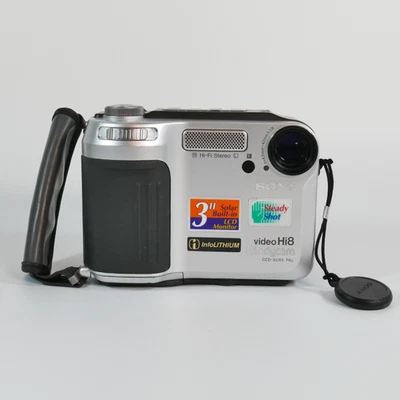 Sony CCD-SC65E Hi8 Tape Digital Video Camera HANDYCAM Complete Set VERY RARE! - Image 1 of 4