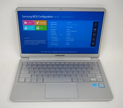 Samsung Notebook 9 Intel Core i7-8550U @1.80GHz 8GB 13" Laptop NO OS/SSD #F58 - Image 1 of 4