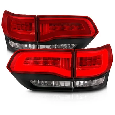 Luz trasera LED Anzo 311268 para Jeep Grand Cherokee 2014-2017 izquierda y derecha negra Foto 1 de 4