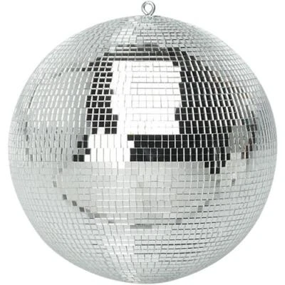 Silver Mirror Ball 300mm 12" 12inch DJ Disco Karaoke - Image 1 of 3