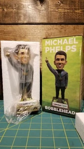 MICHAEL PHELPS U.S. Venture Open Autographed Bobblehead Olympics Swimming Gold - Picture 1 of 7